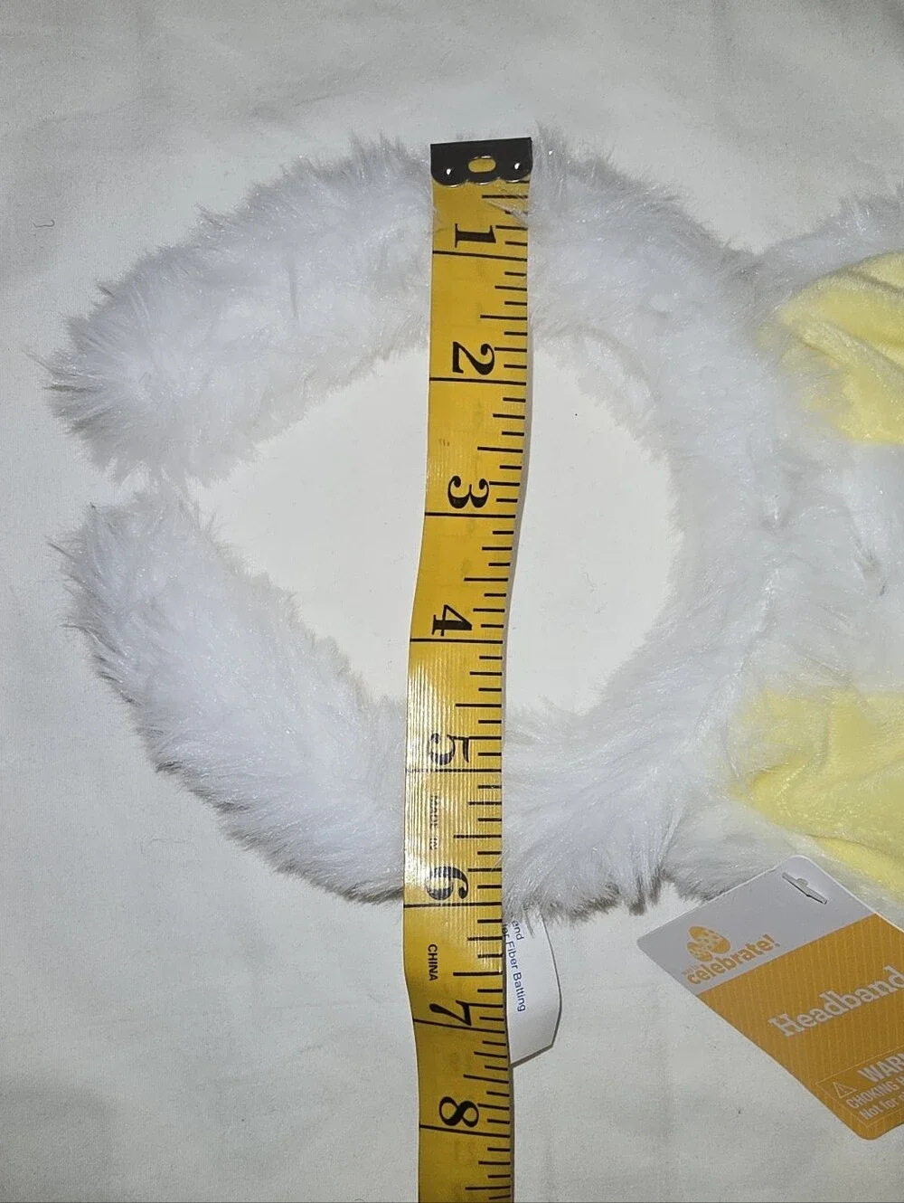 Way To Celebrate fluffy white